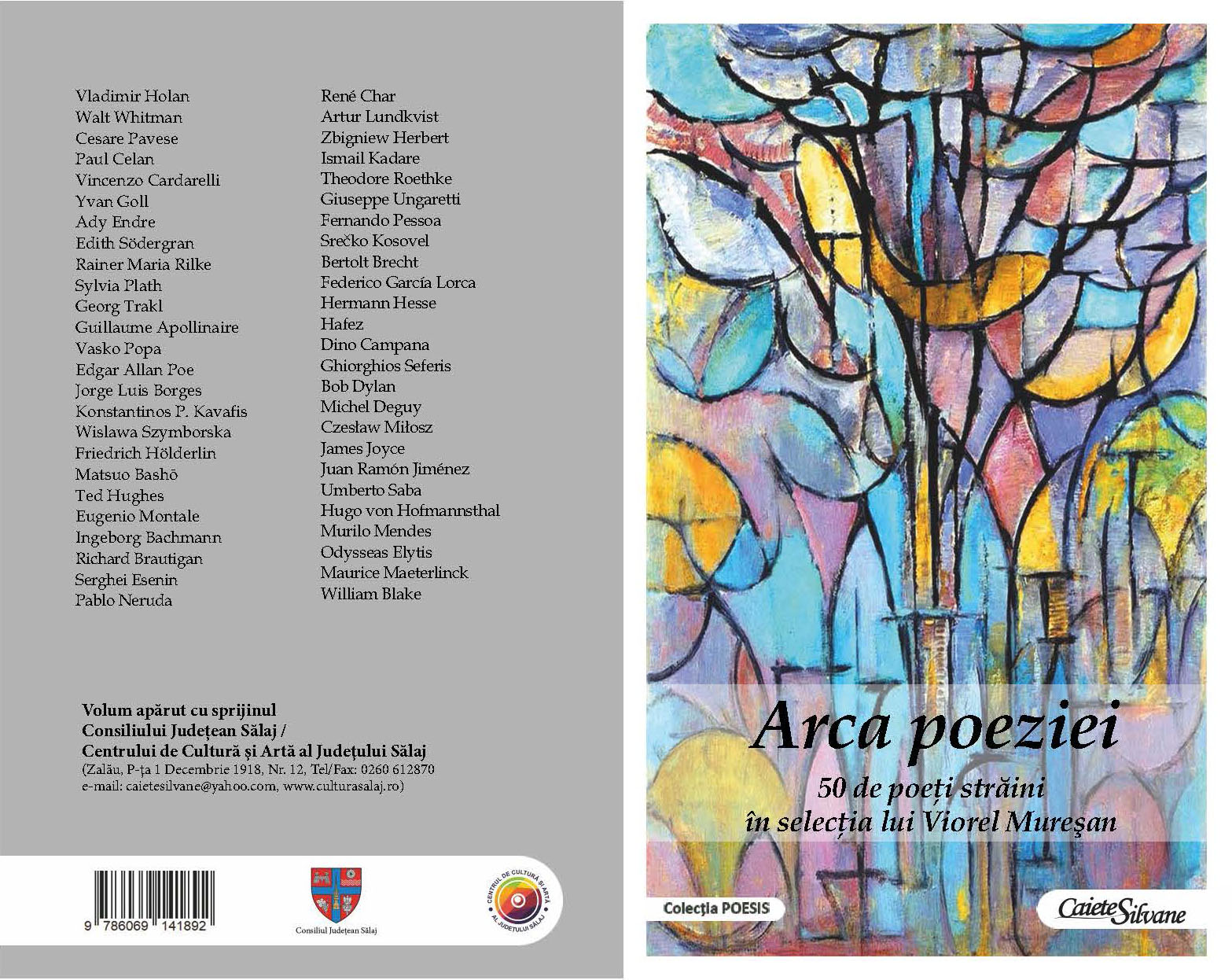 O carte utilă mai ales elevilor de liceu: „Arca poeziei. 50 de poeți străini în selecția lui Viorel Mureșan”