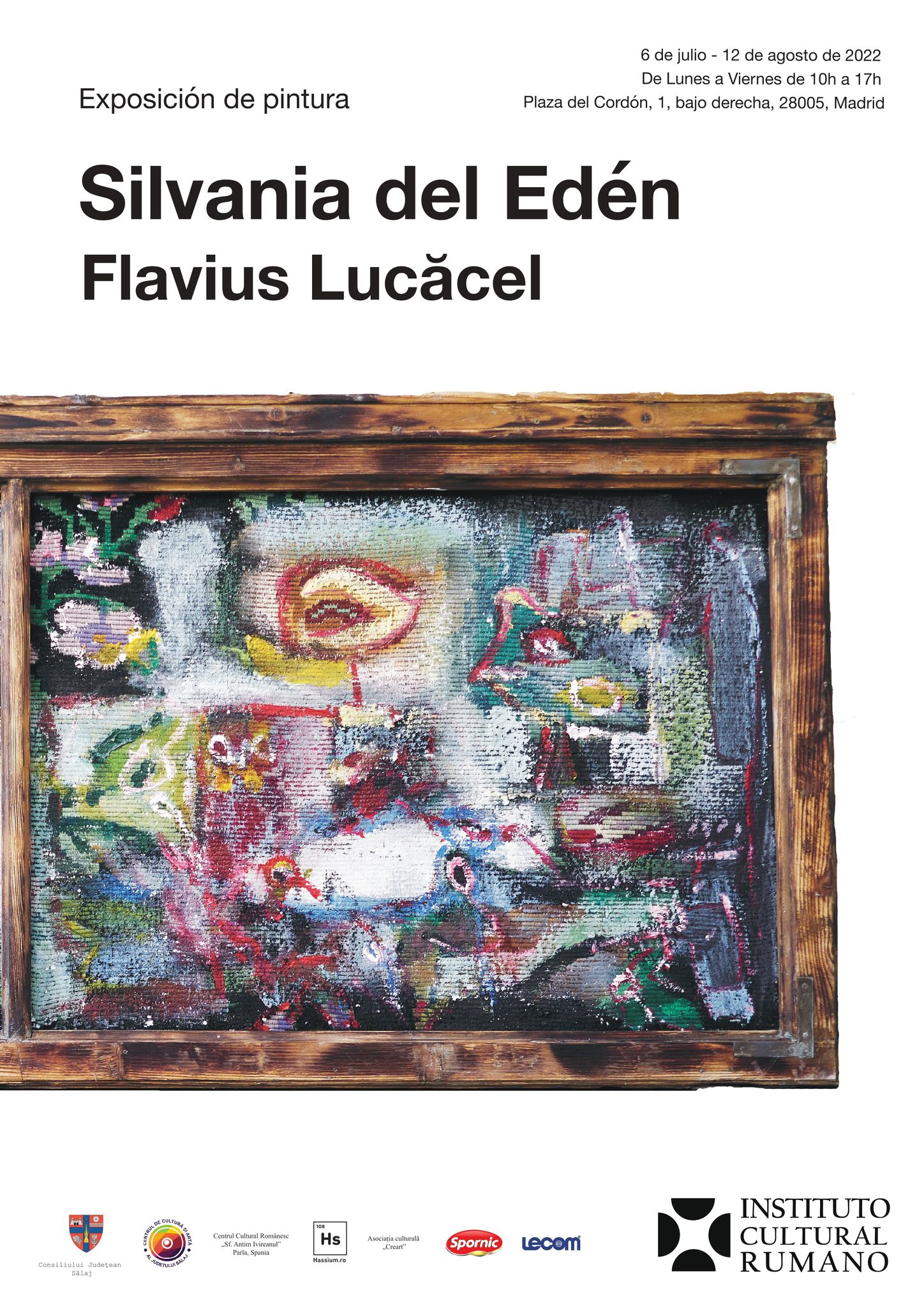 Expoziția artistului vizual Flavius Lucăcel „Edenul din Silvania” va fi inaugurată în Galeria ICR Madrid