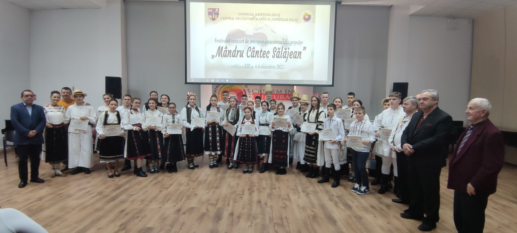 Câștigătorii celei de-a 13-a ediții a Festivalului-concurs de interpretare a cântecului popular „Mândru Cântec Sălăjean”