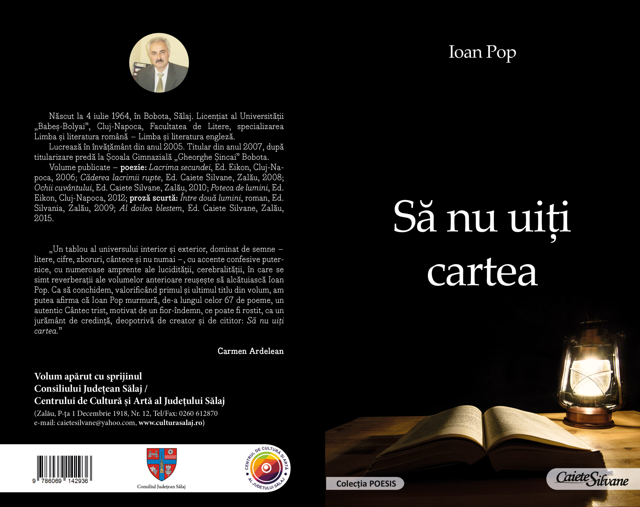 Un nou volum de Ioan Pop la Editura „Caiete Silvane”