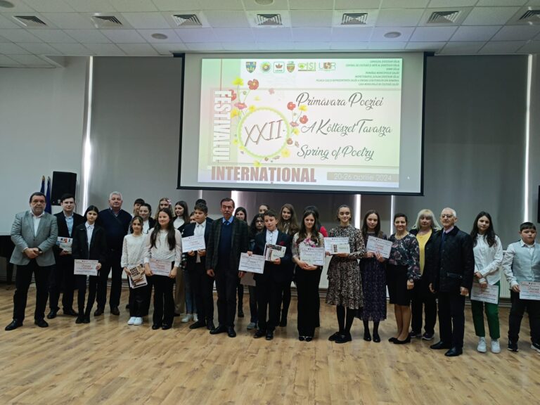 Câștigătorii celei de-a zecea ediții a Concursului județean de recitare din poezia românească