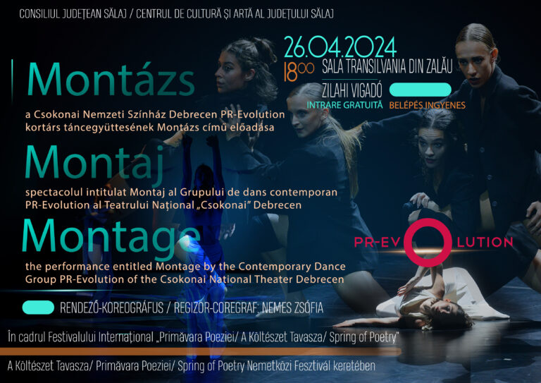 Spectacolul al Grupului de dans contemporan PR-Evolution al Teatrului Național „Csokonai” din Debrecen