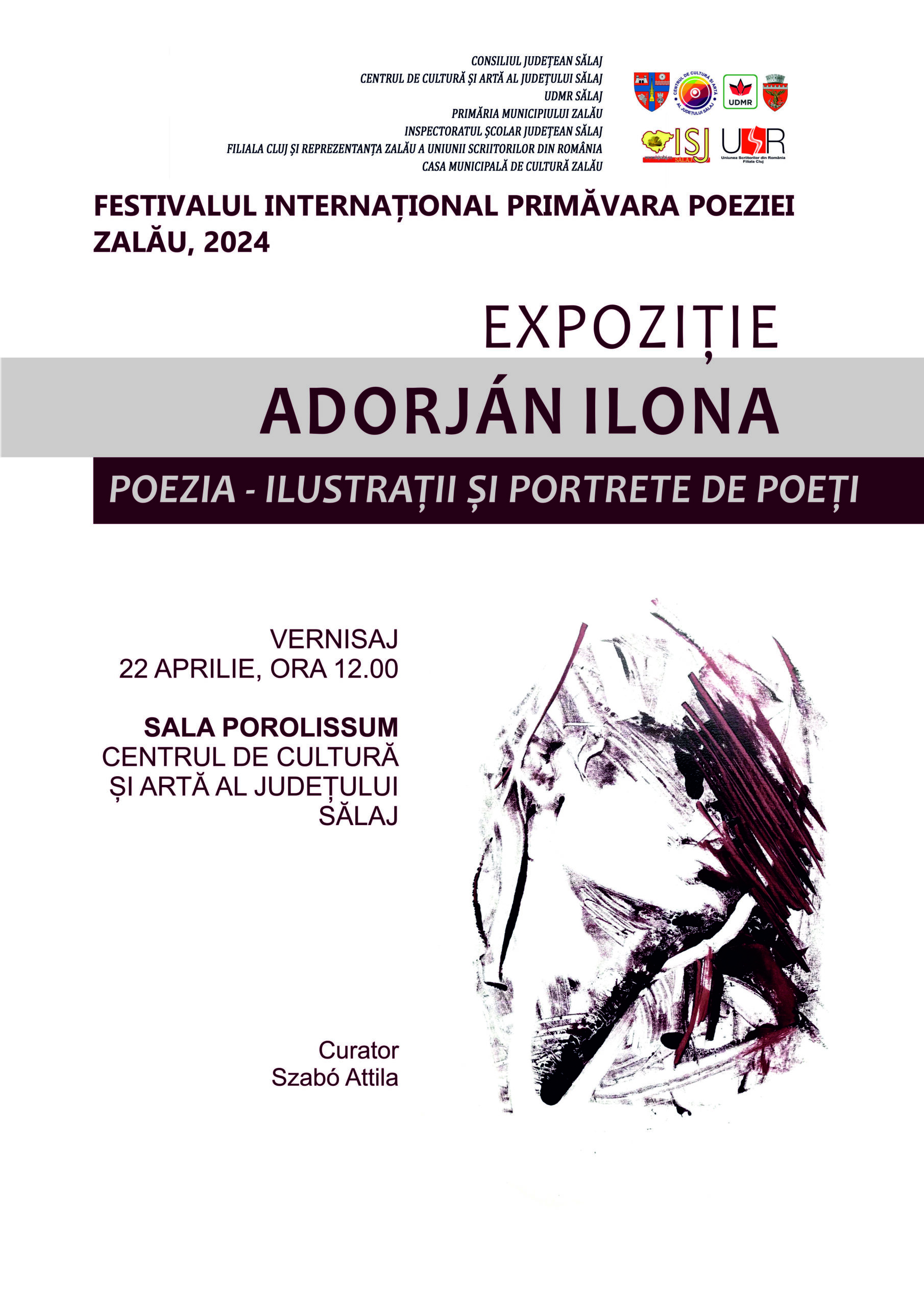 Expoziția Adorján Ilona / Primăvara poeziei, 2024
